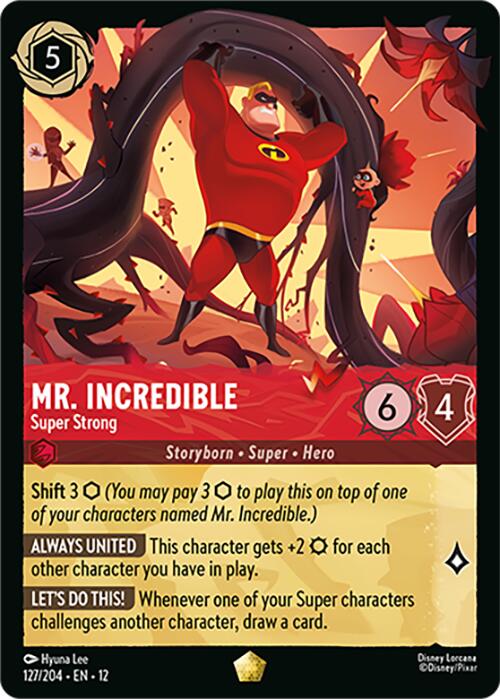 Mr. Incredible - Super Strong (127/204) [Wilds Unknown] | L.A. Mood Comics and Games