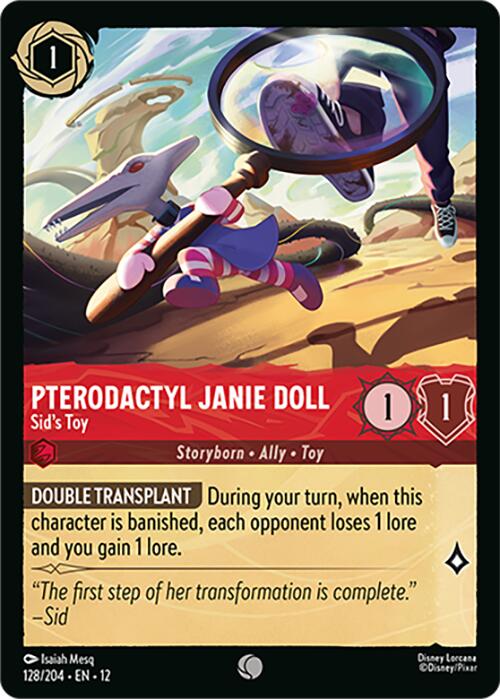 Pterodactyl Janie Doll - Sid's Toy (128/204) [Wilds Unknown] | L.A. Mood Comics and Games