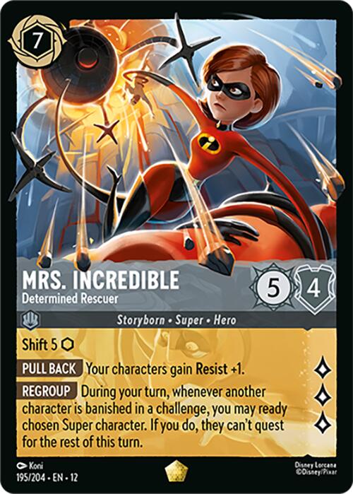 Mrs. Incredible - Determined Rescuer (195/204) [Wilds Unknown] | L.A. Mood Comics and Games