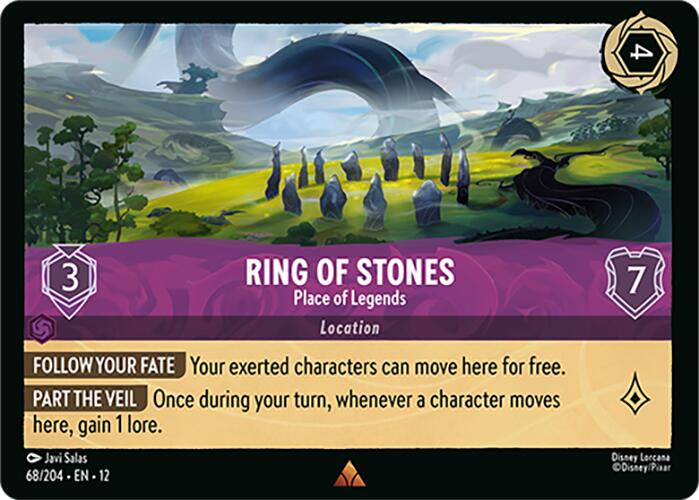 Ring of Stones - Place of Legends (68/204) [Wilds Unknown] | L.A. Mood Comics and Games