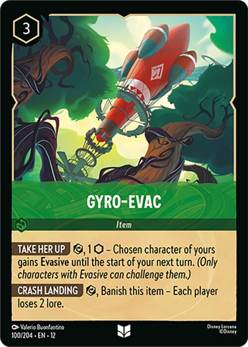 Gyro-Evac (100/204) [Wilds Unknown] | L.A. Mood Comics and Games