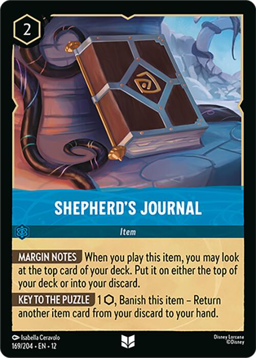Shepherd's Journal (169/204) [Wilds Unknown] | L.A. Mood Comics and Games