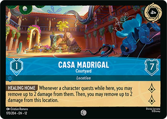 Casa Madrigal - Courtyard (170/204) [Wilds Unknown] | L.A. Mood Comics and Games