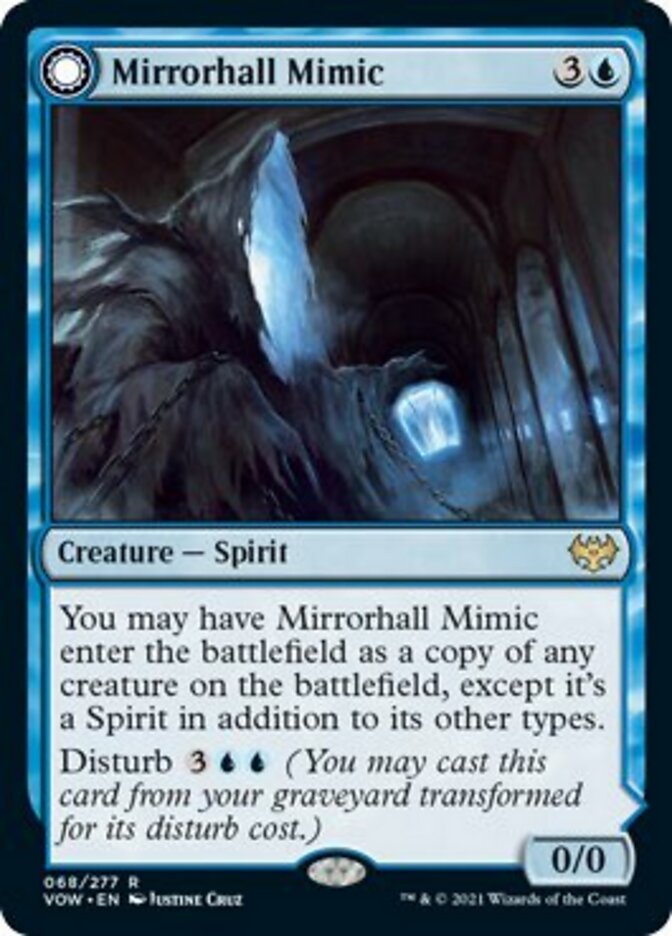 Mirrorhall Mimic // Ghastly Mimicry [Innistrad: Crimson Vow] | L.A. Mood Comics and Games
