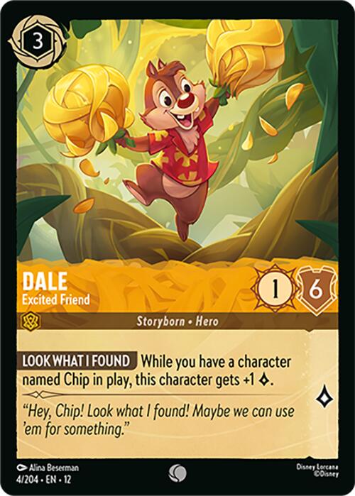 Dale - Excited Friend (4/204) [Wilds Unknown] | L.A. Mood Comics and Games
