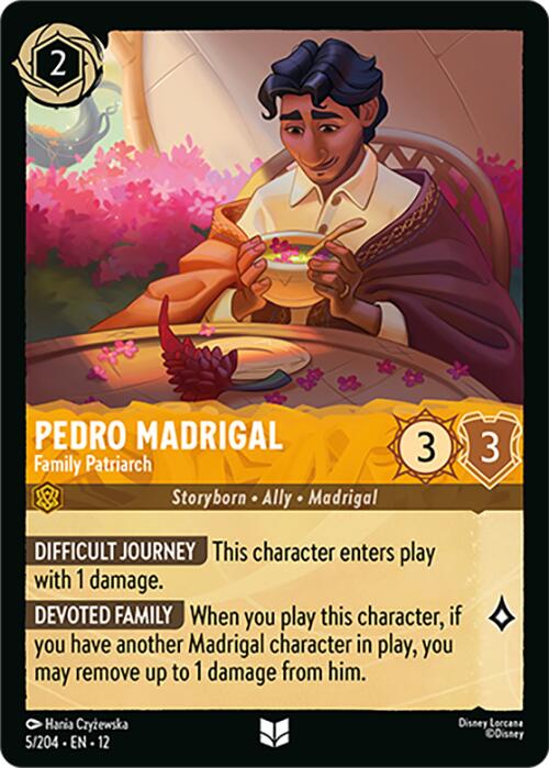 Pedro Madrigal - Family Patriarch (5/204) [Wilds Unknown] | L.A. Mood Comics and Games