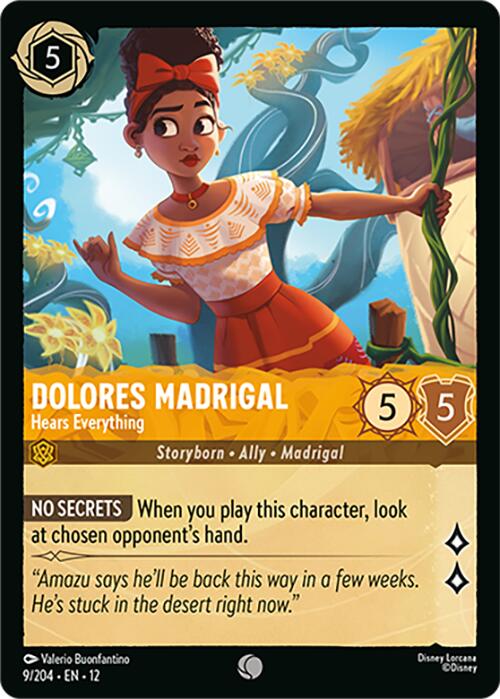 Dolores Madrigal - Hears Everything (9/204) [Wilds Unknown] | L.A. Mood Comics and Games