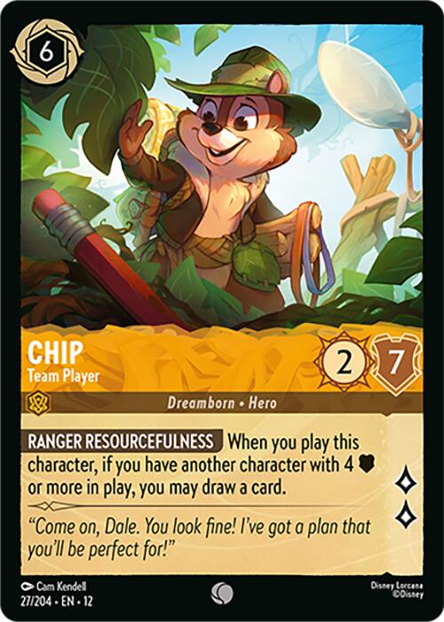 Chip - Team Player (27/204) [Wilds Unknown] | L.A. Mood Comics and Games