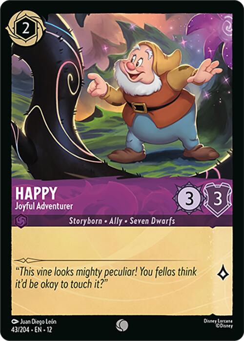 Happy - Joyful Adventurer (43/204) [Wilds Unknown] | L.A. Mood Comics and Games