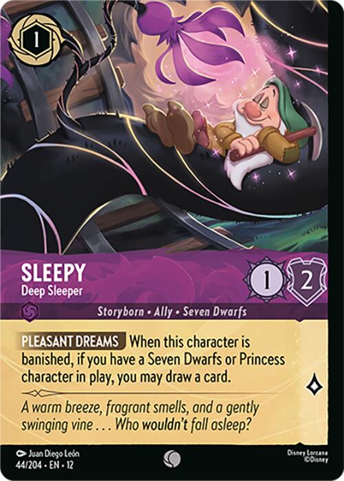 Sleepy - Deep Sleeper (Foil) (44/204) [Wilds Unknown] | L.A. Mood Comics and Games