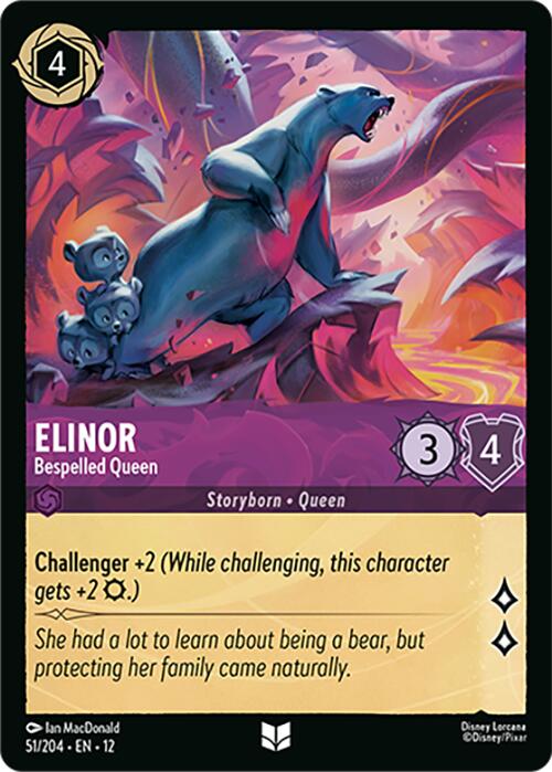 Elinor - Bespelled Queen (51/204) [Wilds Unknown] | L.A. Mood Comics and Games