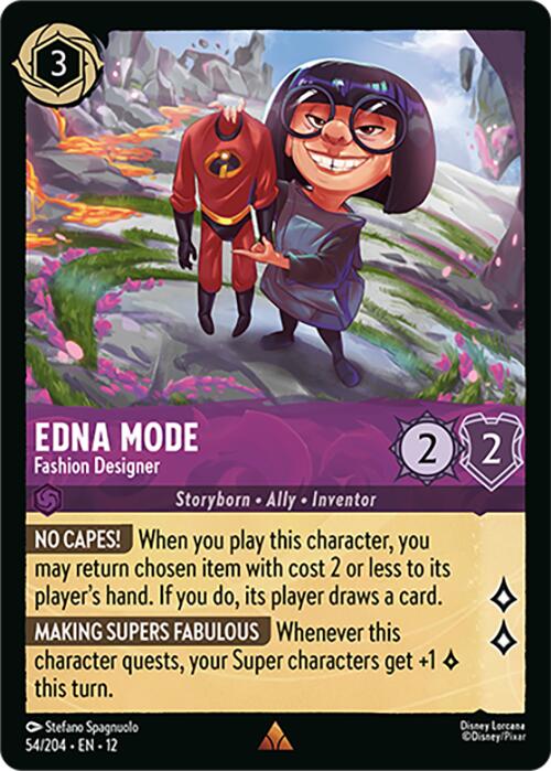 Edna Mode - Fashion Designer (54/204) [Wilds Unknown] | L.A. Mood Comics and Games