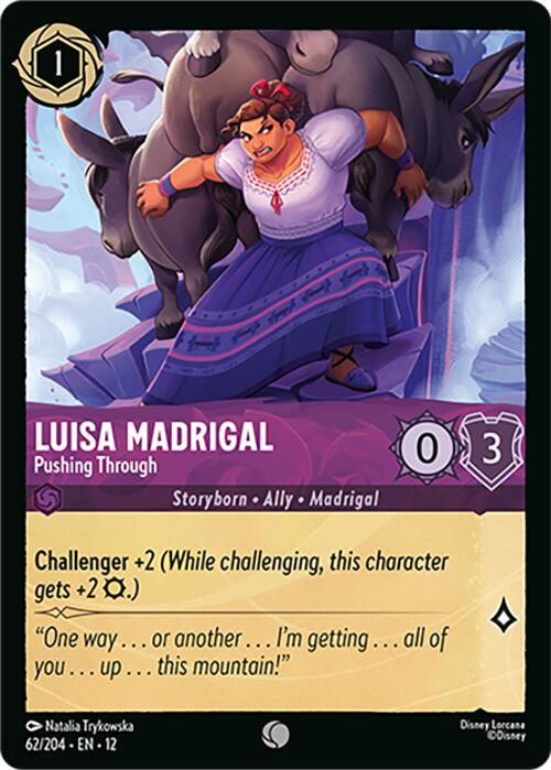 Luisa Madrigal - Pushing Through (62/204) [Wilds Unknown] | L.A. Mood Comics and Games