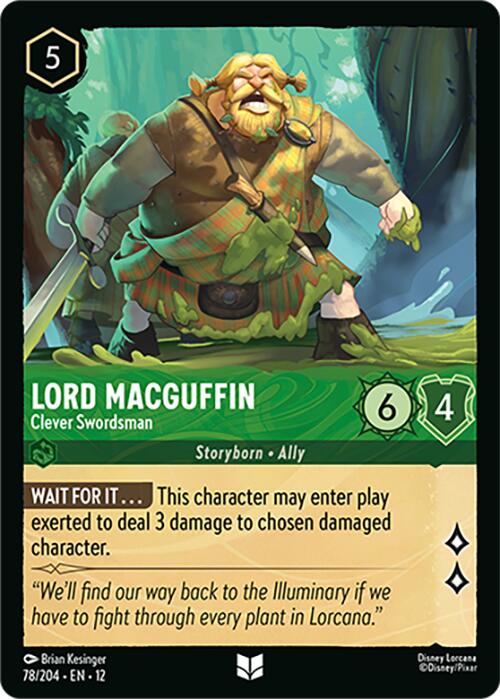 Lord MacGuffin - Clever Swordsman (78/204) [Wilds Unknown] | L.A. Mood Comics and Games