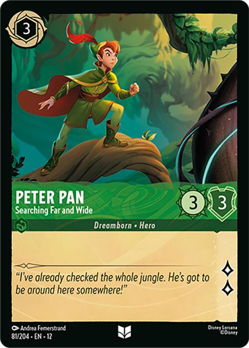 Peter Pan - Searching Far and Wide (81/204) [Wilds Unknown] | L.A. Mood Comics and Games