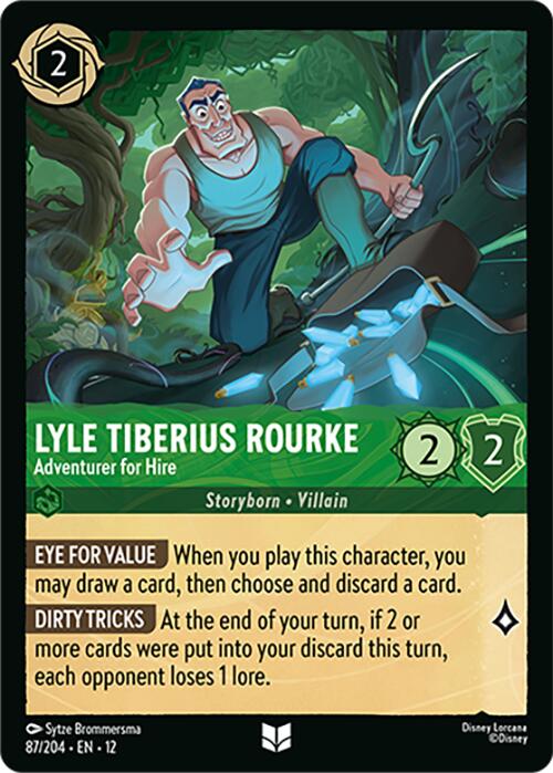 Lyle Tiberius Rourke - Adventurer for Hire (87/204) [Wilds Unknown] | L.A. Mood Comics and Games