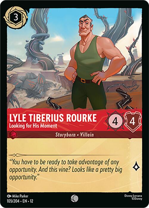 Lyle Tiberius Rourke - Looking for His Moment (105/204) [Wilds Unknown] | L.A. Mood Comics and Games