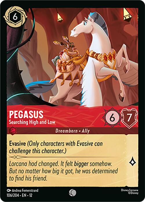 Pegasus - Searching High and Low (106/204) [Wilds Unknown] | L.A. Mood Comics and Games