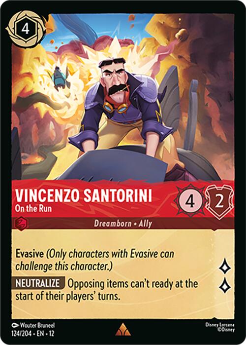 Vincenzo Santorini - On the Run (124/204) [Wilds Unknown] | L.A. Mood Comics and Games