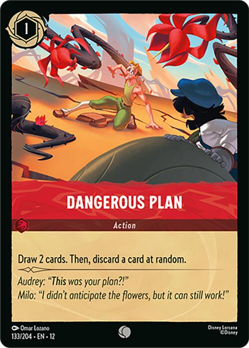 Dangerous Plan (133/204) [Wilds Unknown] | L.A. Mood Comics and Games