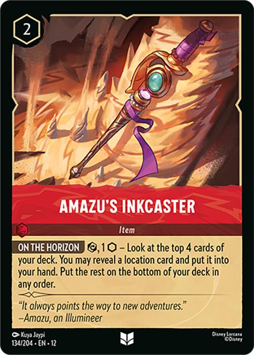 Amazu's Inkcaster (134/204) [Wilds Unknown] | L.A. Mood Comics and Games