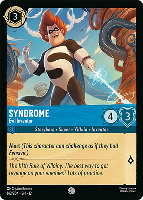 Syndrome - Evil Inventor (143/204) [Wilds Unknown] | L.A. Mood Comics and Games