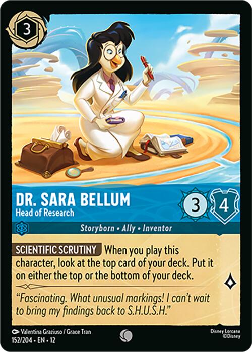 Dr. Sara Bellum - Head of Research (152/204) [Wilds Unknown] | L.A. Mood Comics and Games