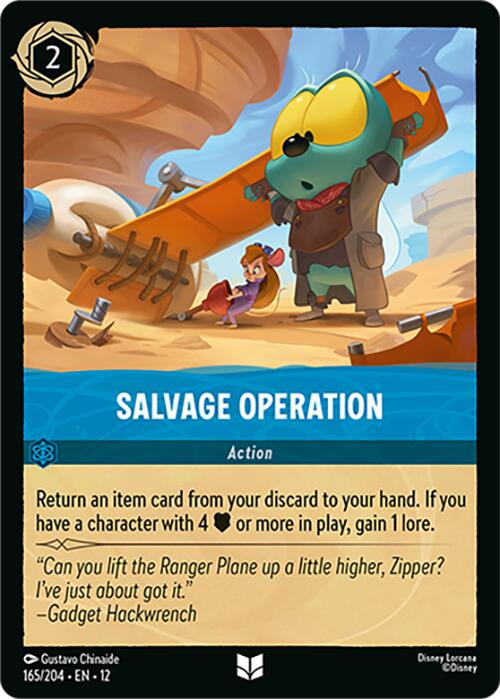 Salvage Operation (165/204) [Wilds Unknown] | L.A. Mood Comics and Games