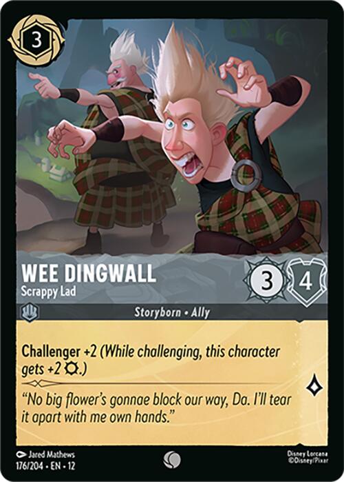 Wee Dingwall - Scrappy Lad (176/204) [Wilds Unknown] | L.A. Mood Comics and Games
