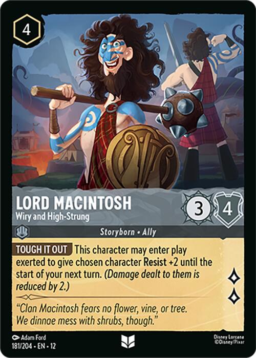 Lord Macintosh - Wiry and High-Strung (181/204) [Wilds Unknown] | L.A. Mood Comics and Games