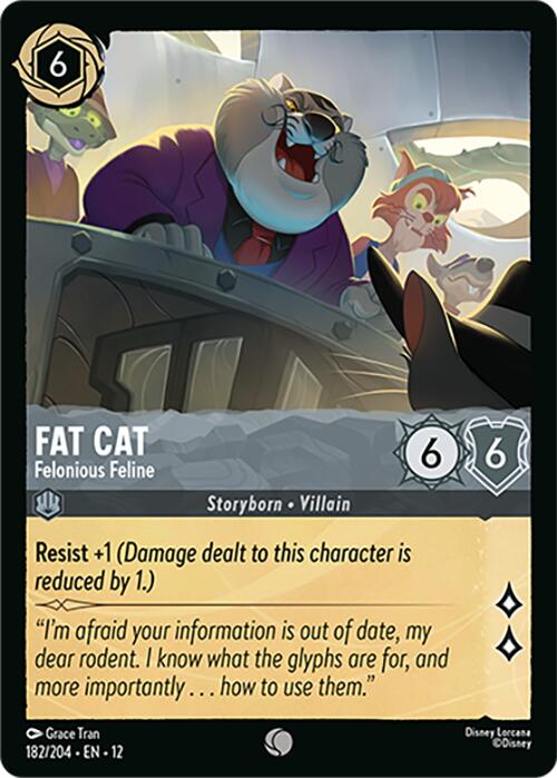 Fat Cat - Felonious Feline (182/204) [Wilds Unknown] | L.A. Mood Comics and Games