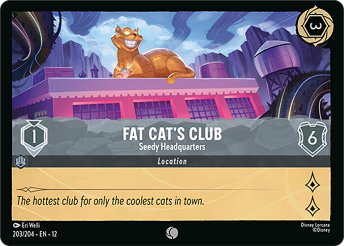 Fat Cat's Club - Seedy Headquarters (203/204) [Wilds Unknown] | L.A. Mood Comics and Games