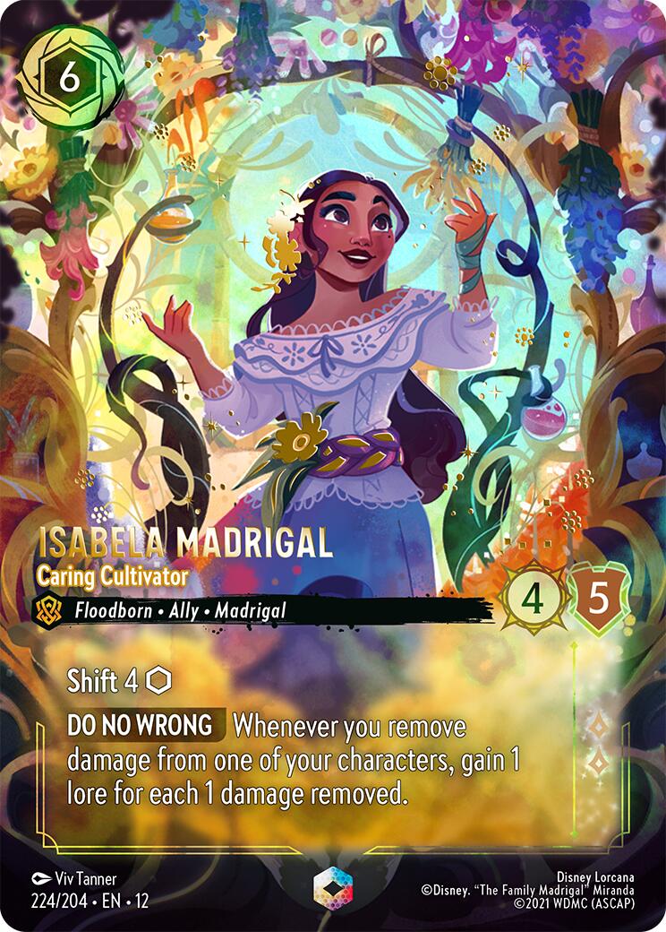 Isabela Madrigal - Caring Cultivator (Enchanted) (224/204) [Wilds Unknown] | L.A. Mood Comics and Games