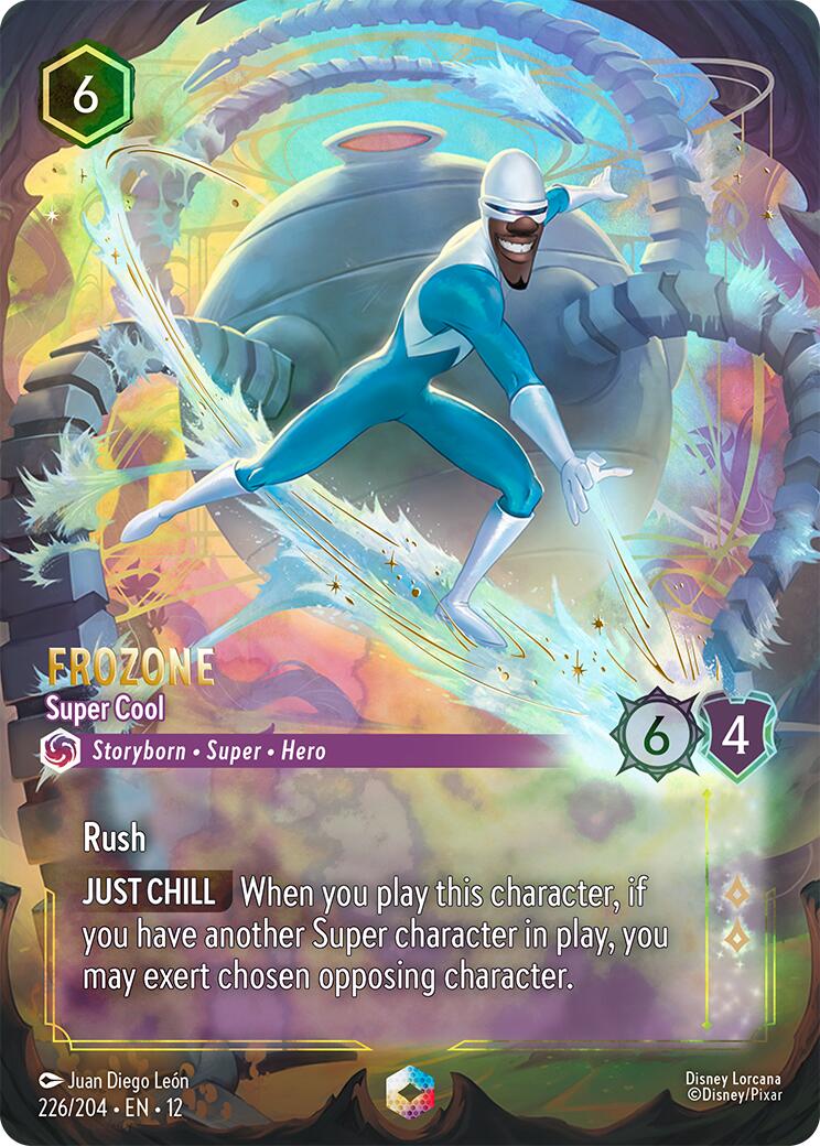 Frozone - Super Cool (Enchanted) (226/204) [Wilds Unknown] | L.A. Mood Comics and Games