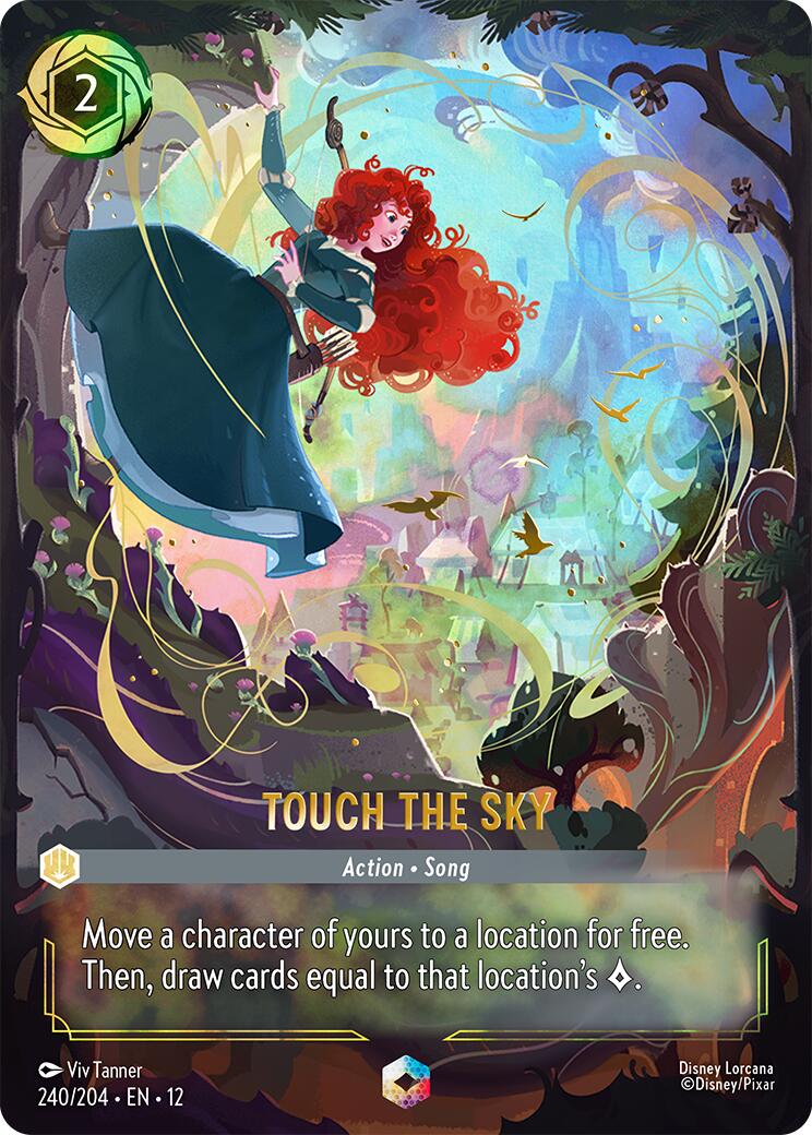 Touch the Sky (Enchanted) (240/204) [Wilds Unknown] | L.A. Mood Comics and Games