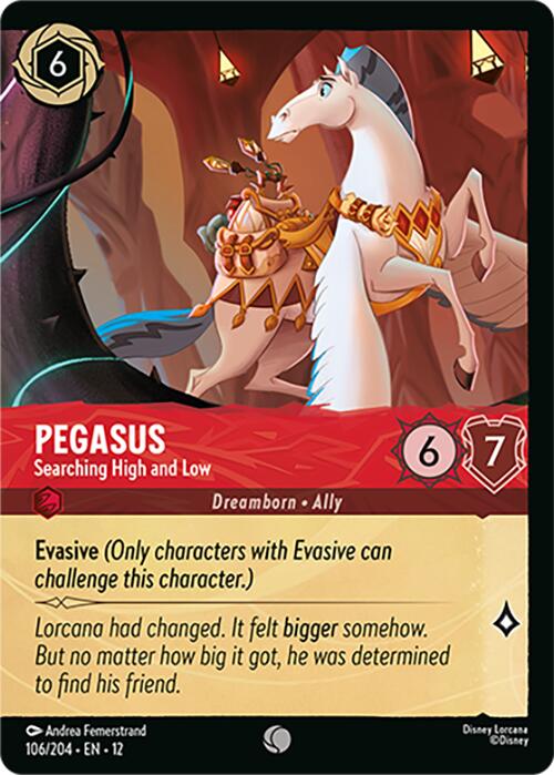 Pegasus - Searching High and Low (Foil) (106/204) [Wilds Unknown] | L.A. Mood Comics and Games