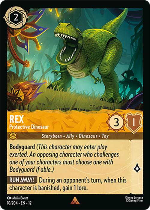 Rex - Protective Dinosaur (10/204) [Wilds Unknown] | L.A. Mood Comics and Games
