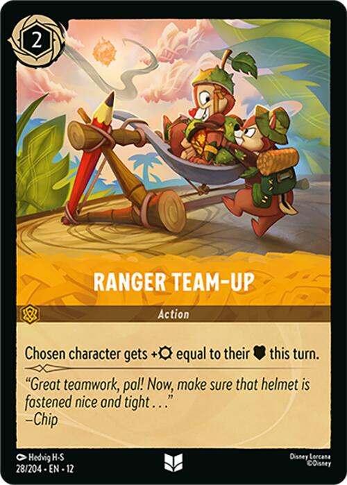 Ranger Team-Up (28/204) [Wilds Unknown] | L.A. Mood Comics and Games