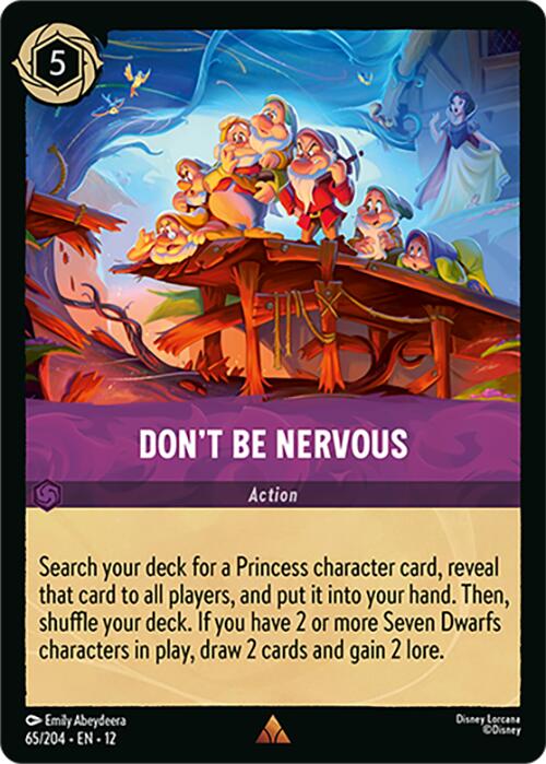 Don't Be Nervous (65/204) [Wilds Unknown] | L.A. Mood Comics and Games