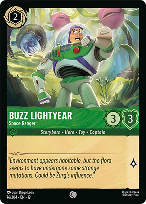 Buzz Lightyear - Space Ranger (76/204) [Wilds Unknown] | L.A. Mood Comics and Games