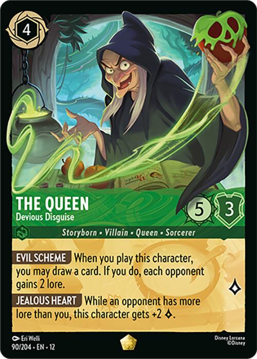The Queen - Devious Disguise (90/204) [Wilds Unknown] | L.A. Mood Comics and Games
