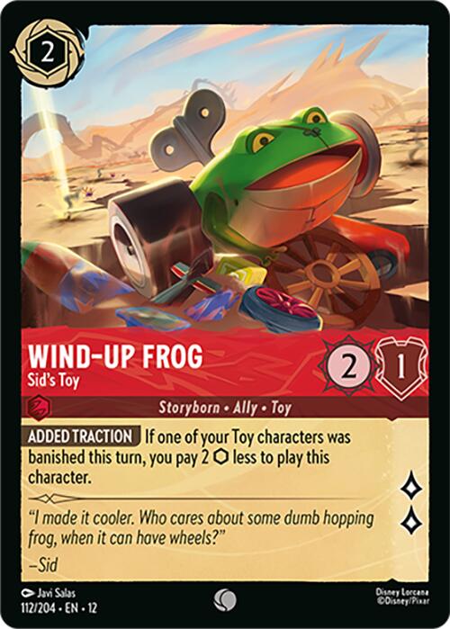 Wind-Up Frog - Sid's Toy (112/204) [Wilds Unknown] | L.A. Mood Comics and Games