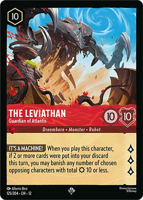The Leviathan - Guardian of Atlantis (125/204) [Wilds Unknown] | L.A. Mood Comics and Games
