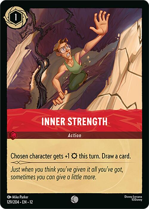 Inner Strength (129/204) [Wilds Unknown] | L.A. Mood Comics and Games