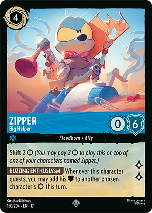 Zipper - Big Helper (150/204) [Wilds Unknown] | L.A. Mood Comics and Games