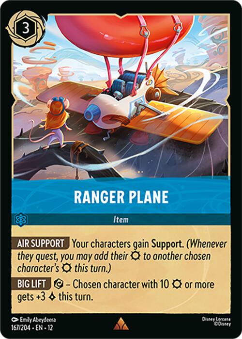 Ranger Plane (167/204) [Wilds Unknown] | L.A. Mood Comics and Games