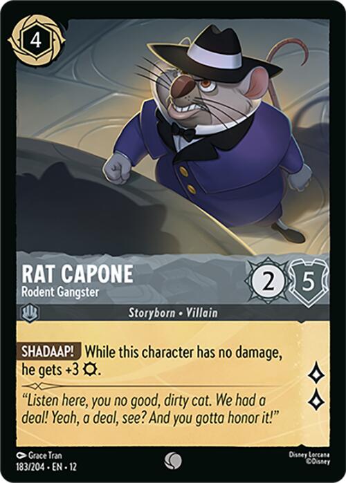 Rat Capone - Rodent Gangster (183/204) [Wilds Unknown] | L.A. Mood Comics and Games