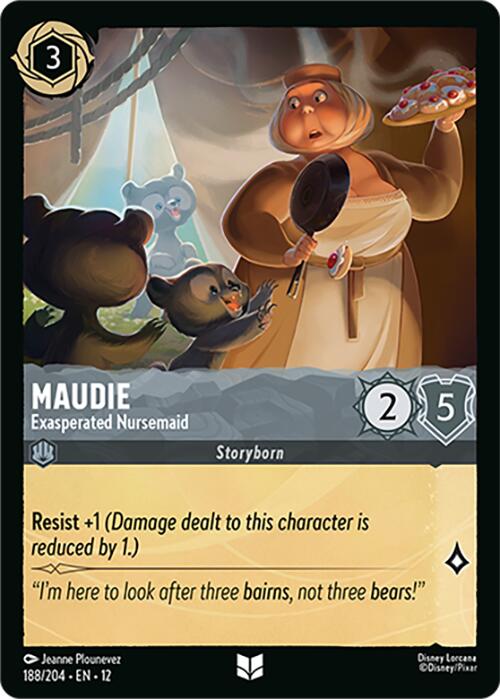 Maudie - Exasperated Nursemaid (188/204) [Wilds Unknown] | L.A. Mood Comics and Games