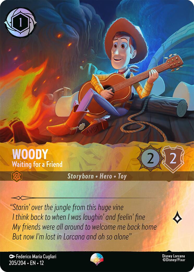 Woody - Waiting for a Friend (Epic) (205/204) [Wilds Unknown] | L.A. Mood Comics and Games
