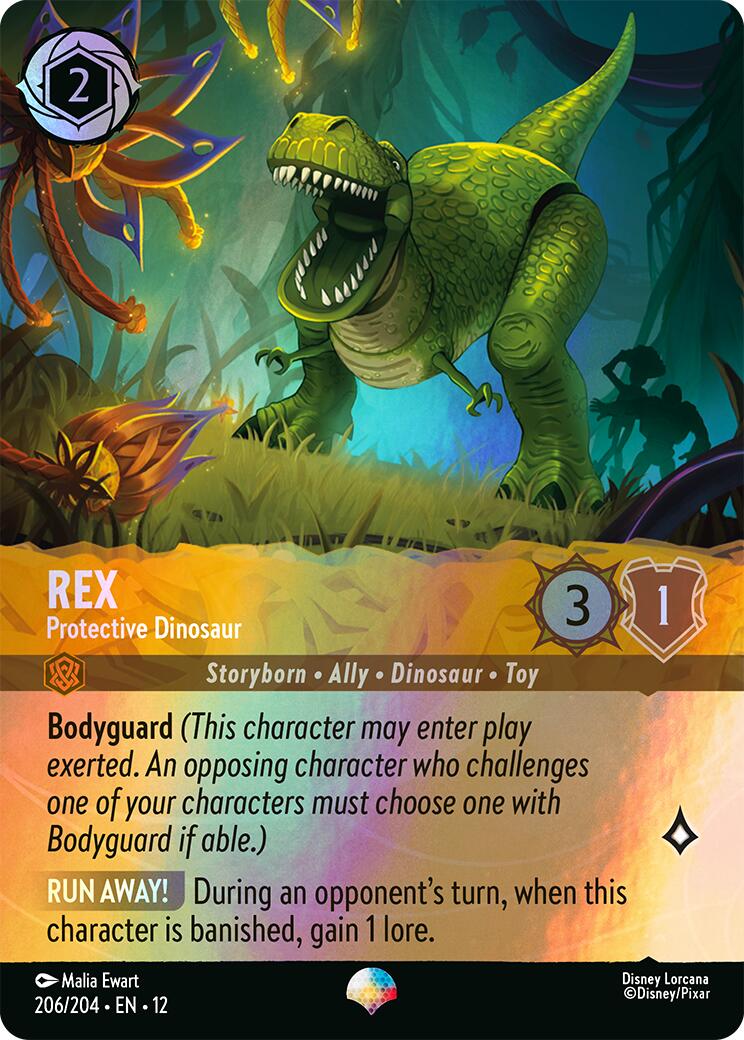 Rex - Protective Dinosaur (Epic) (206/204) [Wilds Unknown] | L.A. Mood Comics and Games